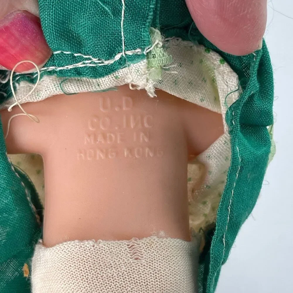 Vintage 70’s bootleg Strawberry short cake doll. Lime Chiffon.